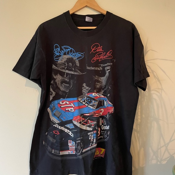 Vintage Dale Earnhardt 3 T Shirt Tee Extra Large XL Nascar Winston Cup 90s - Picture 2 of 7
